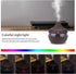 Humidifiers for Bedroom,Essential Oil Diffusers,Oil Diffuser,LED Humidifier, Compact Design Automatic Shut Off Ultra Quiet USB Wood Humidifier wit...