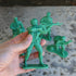 GiftExpress 12pc 5" Large Green Army Men, US Military Soldiers, Action Figure Set...