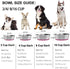 5mm Thick Stainless Steel Dog Bowls, Non-Slip with Silicone Base Cat Dishes, 2 Cups Food Grade BPA Free, Less Sliding, Premium Water and Food Pat ...