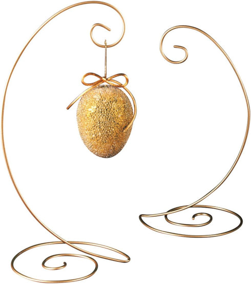 TRIPAR Large Durable Gold Spiral Ornament Display Stand for Home, Wedding Decoration, Christmas, & Holidays...