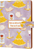 Beauty Beast Portfolio Folder A5 Size Tale As Old As Time Gift TV Movie Lover Gifts Princess Birthday Graduation Gifts for Daughter (A5 Tale As Ol...