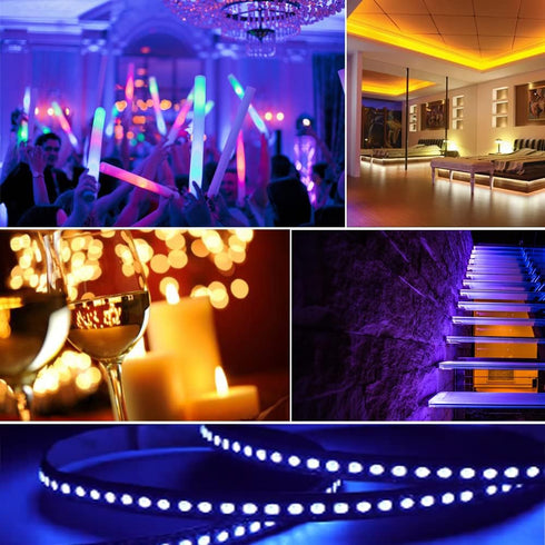5 Pin LED Strip Connector Kit, Include L and T Shape 5 Pin LED RGBW Connector, 5 Pin Solderless Connector, LED Strip to Strip Jumper Wire for 12mm...