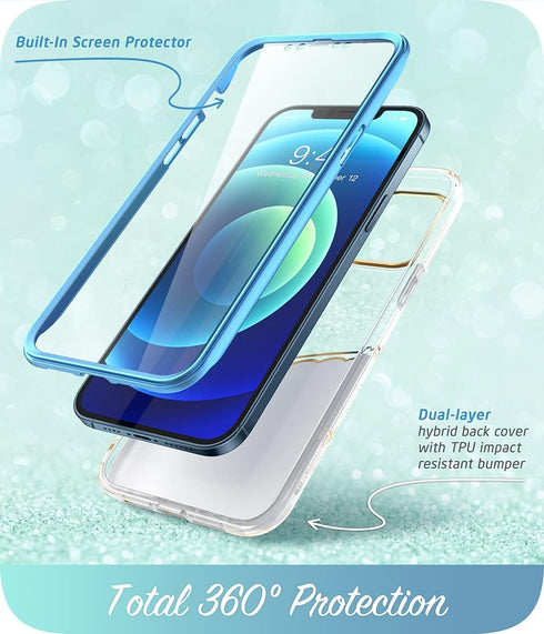 i-Blason Cosmo Series Slim Full-Body Protective Case for 6.7-Inch iPhone 12 Pro Max (2020 Release), Butterfly...