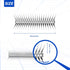 Bird Spikes Stainless Steel Fence Spikes for Pigeons Raccoon Snakes Deterrent Spikes Defender for Outside (20in?Small?) (20inch)...