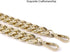 25 Inch Trendy Chunky Metal Chain Purse Handle Shoulder Strap Replacement for Handbag (Light Gold)...