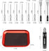 10 in 1 RC Model Repair Tools Kit with 1.5/2.0/2.5/3.0/4.0/5.5mm Hex Screwdrivers Wrench Phillips & Slotted Screwdriver, Metal Tray for RC Cars He...