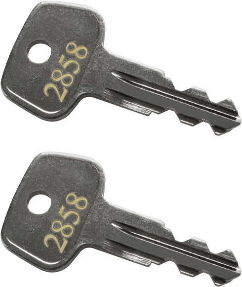 2858 X-Cargo Luggage Roof Keys,X-Cargo Roof Rack Key Karrite Ski Bike xcargo Carrier Skyline Sportrack XL,Replacement Keys for X-Cargo roof racks(...