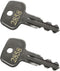 2858 X-Cargo Luggage Roof Keys,X-Cargo Roof Rack Key Karrite Ski Bike xcargo Carrier Skyline Sportrack XL,Replacement Keys for X-Cargo roof racks(...