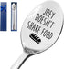 Joey Doesn't Share Food Funny Engraved Stainless Steel spoon,Best dessert coffee spoon,Best Friends TV Show Fans gift,for Women,Men,Kid,Sister,Par...