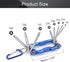 Utoolmart Torx Key Set, 8 in 1 Folding Torx Combination Wrench Set Repair Tool for Torx Head Socket Screw Sizes Include T9-T40...