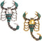 Acxico 2Pcs Scorpion Insect Brooch Enamel pin Metal Lapel pin Men Jewelry Gifts brooches for Women Rhinestone Brooch...