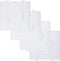 Fuse Beads Boards 5mm Large Clear Plastic Pegboards for Kids Craft Beads 4 PCS...