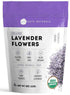 Kate Naturals Dried Lavender Flowers for Tea, Syrup, Lemonade, Soap Making. Edible Culinary Grade Buds (4oz, Organic, Food Grade)...
