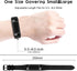 Leather Bands Compatible with Fitbit Charge 4/Charge 3, Replacement Accessories Wristband Straps for Women Men, Black+ Frosted Brown......