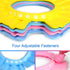 EWIN(R) 4pcs Soft Adjustable Baby Kids Children Shampoo Bath Bathing Shower Cap Hat Wash Hair Shield Hat...