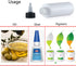 20 Pcs 4 Oz Plastic Squeeze Condiment Bottles with Twist-on Cap Lids,Sauce Bottle with Squeeze Top,Squirt Condiment Bottles for Ketchup,Mustard,Ol...