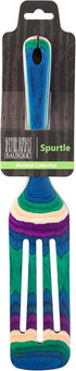 Totally Bamboo Baltique Mumbai Collection 13" Wooden Spurtle Cooking Utensil, Safe for Nonstick...