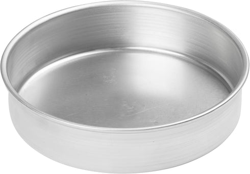 Winco Heavy-Duty Round Aluminum Layer Cake Pan, 8" x 2"...