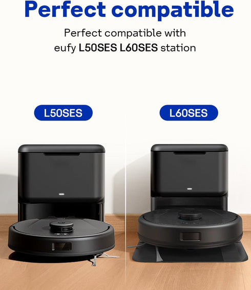 Dust bags for eufy L50 SES, L60 SES Self-Empty Station, 6 Pack...