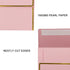 YINUOYOUJIA 46 Packs of 5x7 Envelopes Square Flap with Gold Trim, Pink A7 Luxury Envelopes for Invitation Self Seal, Ideal for RSVP, Cards, Weddin...