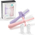 grabease Baby Toothbrush Toddler Baby Tooth Brush Silicone Toothbrush Double Sided Toothbrush, BPA-Free & Phthalate-Free for Baby & Toddler, 2 pac...