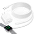 for Apple Watch Charger, 2 in 1 for iPhone Watch Charger Cable with USB C Charger Block Wall, for iPhone and i·Watch Wireless Charger Compatible w...