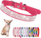 Rhinestone Dog Collar for Small Dogs, Bling Diamond Fancy Crystal Glitter Pretty Jewel Pet Puppy Collars for XXS XS Small Medium Large Breed Girl ...