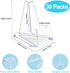 30 Packs Card Display Stand, Sturdy and Stable, Premium Acrylic Sports Card Holder, Versatile Use, Clear Mini Easel Stand, for Challenge Coins PSA...