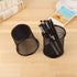 2 Pcs Wire Mesh Pen Cups Pencil Organizer Storage Holder Desktop Stationary Organizer Cup Makeup Brushes Organizer Holder for Home Office School...