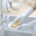 HSL Household Cleaning Gloves - Reusable Kitchen Dishwashing Gloves with Latex free, Cotton lining, Waterproof, Non-Slip (Medium, 3 Pairs)...