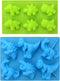 Beasea Dinosaur Soap Mold, 2 Pack 3D Silicone Mat Mini Chocolate Cake Fondant Candy Cookie Baking Making Clay Ice DIY Hard Resin Gummy Cube Tray S...
