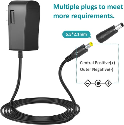 15V 2A 1A Switching Power Supply Charger 15Volt 2Amp 1.5A Universal AC/DC Adapter Replacement Regulated Power Cord for Litter Robot & LED Light an...