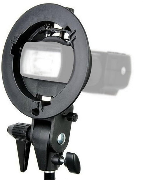 Godox S Type Bracket Bowens Mount Holder for Speedlite Flash Snoot Softbox Beauty Dish Reflector Umbrella...