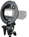 Godox S Type Bracket Bowens Mount Holder for Speedlite Flash Snoot Softbox Beauty Dish Reflector Umbrella...