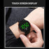 Sport Watch, Fashion Touch LED Digital Watch Outdoor 50M Waterproof Rubber Bands Wristwatch for Men Women Teens Students (Black-LED touch)...