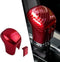 1 PC Car Gear Shift Knob Cover, ABS Arc Automatic Transmission Lever Cap Replacements, Automotive Decorative Accessories Compatible with 10th Civi...