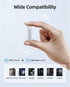 BabyElf USB-C to Lightning Adapter, 2 Pack Only Charging USB C Male to Lightning Female Adapter Compatible with iPhone 15 Series Galaxy S23 Note 2...