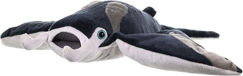 Wild Republic Manta Ray Cuddlekins, Stuffed Animal, 12 inches, Gift for Kids, Plush Toy, Fill is Spun Recycled Water Bottles (22475)...