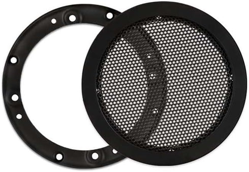 Goldwood Snap On 4" Subwoofer Grille Steel Mesh Speaker Woofer Grill Black (SG-M4)...