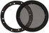 Goldwood Snap On 4" Subwoofer Grille Steel Mesh Speaker Woofer Grill Black (SG-M4)...