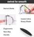 Vegetable Peeler for Kitchen, NewGF Fruit Potato Carrot Apple Peeler, Good Grip and Durable Y and I Shaped Stainless Steel Peelers, with Ergonomic...