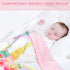 Baby Blankets Unicorn for Girls, Super Soft Floral Minky Toddler Newborn Blanket Double Layer with Dotted Backing Crib Receiving Blanket for Nurse...
