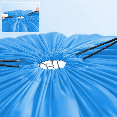 Multipurpose Extra Large Laundry Bag Storage Bag (27"x35", Blue)...