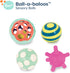 B. toys- B. baby- 4 Sensory Balls – Baby Toys – Developmental Play – Rubber Balls with Textures, Sounds, Lights – Ball-a-baloos- 6 Months +...