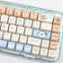 Sumgsn MOA Profile Keycaps 138 Keys Yellow Cute Duck PBT DYE-SYB Keycap for Mx Cherry Mechanical Keyboard GH60 GK64 FC660M RK860 RK987 RK61...