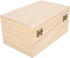 FILFEEL Essential Oil Wooden Box 15 Slot Essential Oil Storage Case Pine Wood Essential Oils Organizer Holder for Home, 18.2 x 11.5 x 9 cm...
