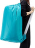 HOMEST 2 Pack XL Nylon Laundry Bag with Strap, Large Dirty Clothes Organizer, Easy Fit a Laundry Hamper or Basket, Can Carry Up to 4 Loads of Laun...