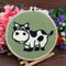 Easy DIY Craft Punch Needle Embroidery Kits Rug for Starter Kits with Stamped Color Pattern Package Included Instruction,Yarn and Embroidery Needl...