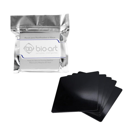 Dental Soft Splint, 5 Sheets 3 mm Dental Lab Splint Thermoforming Material for Vacuum Forming Machine 5'' x 5'' (Square, Black)...