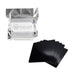 Dental Soft Splint, 5 Sheets 3 mm Dental Lab Splint Thermoforming Material for Vacuum Forming Machine 5'' x 5'' (Square, Black)...